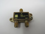 Gemini 2 Way Splitter Coaxial Cable RG6 F Type Female CV60 -- Used