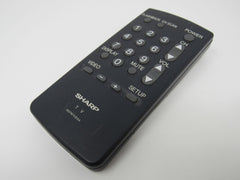 Sharp TV Remote Control G0797CESA -- Used