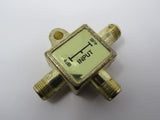 Standard 2 Way Splitter Coaxial Cable RG6 F Type Female -- Used