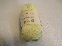 Rowan Summerlite 4Ply Yarn Buttermilk 1 Ball 191 Yards Cotton -- New