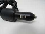 Standard 12V Auto Cigarette Lighter Power Supply Coiled Cable 2 ft -- Used