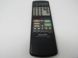 Sharp Video Cassette Recorder Remote Control TV G0573GE -- Used