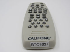 Califone TV/VCR/FM Radio Remote Control RC-2300 -- Used