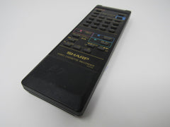 Sharp Video Cassette Recorder Remote Control TV G0337GE -- Used