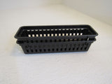 Home Products Int Mini Storage Bin Lot of 2 Black Plastic -- Used