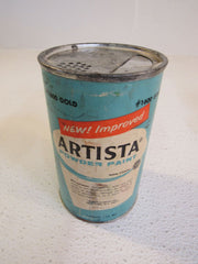 Binney Smith Powder Paint Artista 1600 Gold Partial Container Non Toxic Vintage -- Used