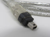 Gemini Firewire IEEE-1394 4 Pin Male Cable 5.5 ft -- New