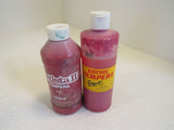 Binney Smith Artista II Tempera Lot of 2 Red Partial Container 3110 Paint -- Used