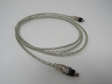 Standard Firewire IEEE-1394 4 Pin Male Cable 5.5 ft -- New