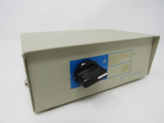 D89 Data Transfer Switch Serial 2-Way AB Male DB502-0002 -- Used