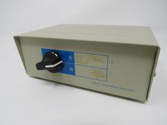 D89 Data Transfer Switch Serial 2-Way AB Male DB502-0002 -- Used