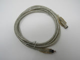 Standard Firewire Type 1 Plug to Type 2 Plug Cable 5.5 ft -- New