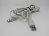 Standard USB A Plug to USB B Plug Cable 9.5 ft Male -- New
