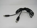 Standard USB A Plug to USB B Plug Cable 6 ft Male -- Used