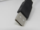 Standard USB A Plug to USB B Plug Cable 6 ft Male -- Used