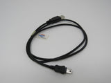 Standard USB A Plug to USB Mini B Plug Cable 33 Inches Male -- Used
