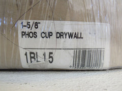 Tree Island Cup Drywall Nails 1-5/8-in 40-lbs Phosphate Coated -- New