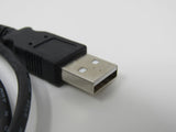 Standard USB A Plug to USB Mini B Plug Cable 33 Inches Male -- Used