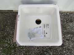 Kohler Cast Iron Undercounter Self Rimmimg Sink 20-in x 20-in
