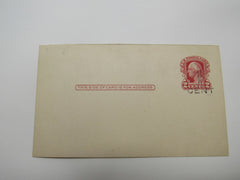 USPS Scott UY9m 1c On 2c Red On Buff George Washington Postal Reply Card -- Used