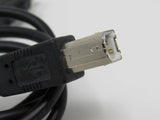 Standard USB A Plug to USB B Plug Cable 5.5 ft Male -- New