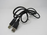 Standard USB A Plug to USB B Plug Cable 55 Inches Male -- New