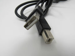 Standard USB A Plug to USB B Plug Cable 55 Inches Male -- New