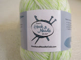 Hook & Needle Market Tote and Water Bottle Yarn Kit 2 Balls 300 Yards Each -- New