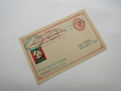 USPS Scott UY11m 2c Red On Cream Liberty Head Used Postal Reply Card -- Used