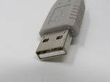 Standard USB A Plug to USB Mini B Plug Cable 5.5 ft Male -- New