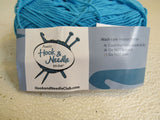 Hook & Needle Towel Toppers and Trims Yarn Kit 3 Balls 3 Cotton Towels Cotton -- New
