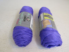 Hook & Needle Steppin Out Poncho Yarn Kit Grape 2 skeins 250 Yards Each Acrylic -- New