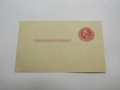 USPS Scott UY13m 2c Carmine Rose On Buff George Washington Postal Reply Card -- Used