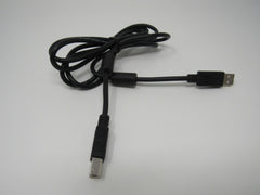 Standard USB A Plug to USB B Plug Cable 55 Inches -- Used