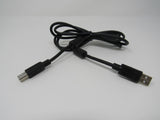 Standard USB A Plug to USB B Plug Cable 55 Inches -- Used