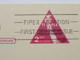 USPS Scott UX44 2c Red FIPEX Liberty Torch First Day of Issue Postal Card -- Used