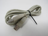 Standard USB A Plug to USB B Plug Cable 5 ft Male -- New