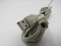 Standard USB A Plug to USB B Plug Cable 5 ft Male -- New