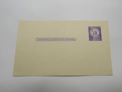 USPS Scott UX46 3c Violet Statue of Liberty G (Good) Postal Card -- Used