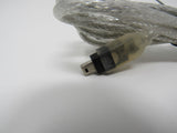 Standard Firewire Type 1 Plug to Type 2 Plug Cable 4.5 ft -- Used