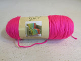 Caron Simply Soft Yarn Neon Pink 1 Skein 315 Yards Acrylic -- New