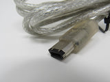 Standard Firewire Type 1 Plug to Type 2 Plug Cable 4.5 ft -- Used