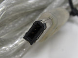 Standard Firewire Type 1 Plug to Type 2 Plug Cable 4.5 ft -- Used