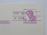 USPS Scott UX48 4c Carmine Rose Abraham Lincoln First Day Of Issue Postal Card -- Used