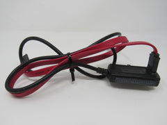 Standard IDE SATA to USB A Plug Adapter Cable 32 Inches -- Used