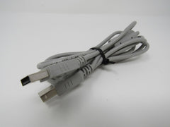 Standard USB A Plug to USB B Plug Cable 5.5 ft Male -- New