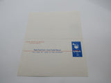 USPS Scott UY20 8c USA Map F/G (Fair/Good) Postal Reply Card -- Used