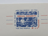 USPS Scott UX51 4c Social Security Mint Never Hinged/MNH G (Good) Postal Card -- Used