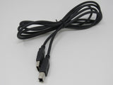 Standard USB A Plug to USB B Plug Cable 6 ft Male -- New