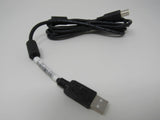 Standard USB A Plug to USB B Plug Cable 5.5 ft Male -- New